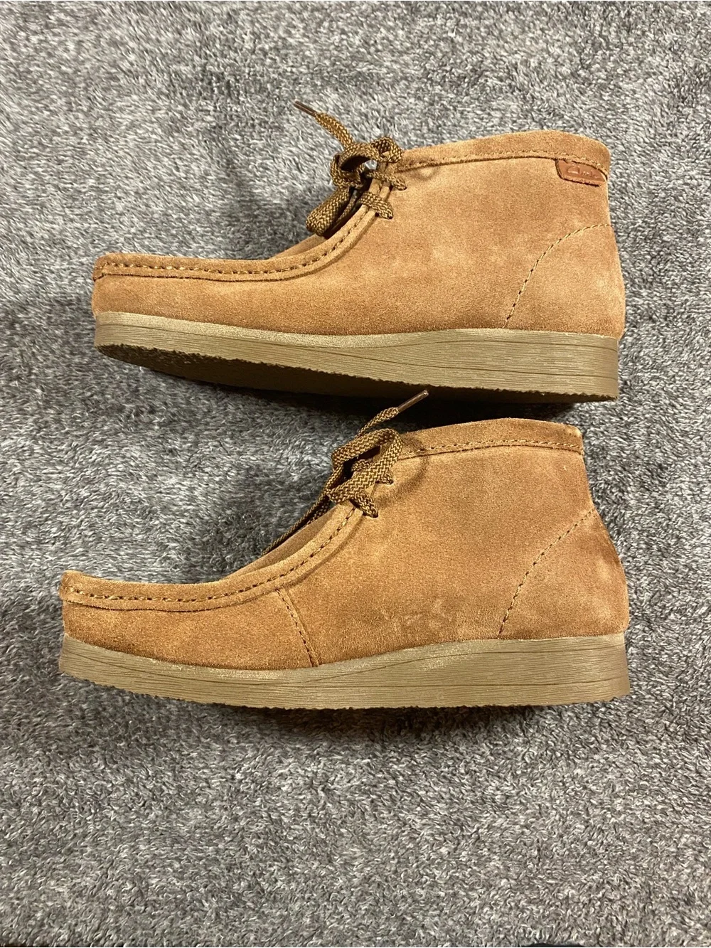 Clarks Men's Suede Chukka Boots in Tan Brown